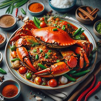 Kepiting Saus Padang: Paduan Kenikmatan Seafood dan Pedas Berpadu Harmonis