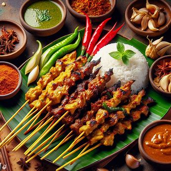 Sate: Sajian Panggung Kecil dengan Aroma Menggoda dan Kenangan Tersimpan