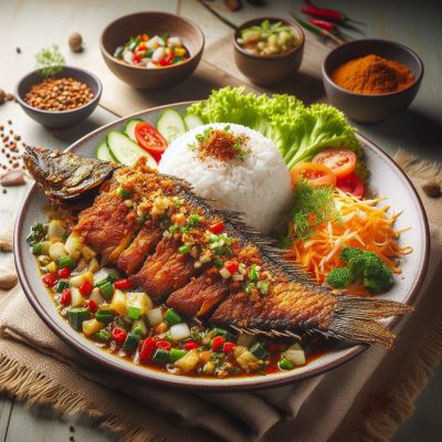 Pecel Lele yang Gurih dan Renyah Kelezatan Lele Goreng ala Indonesia