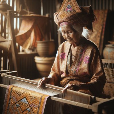 Keindahan dan Kearifan Budaya dalam Tenun Songket Sumatra